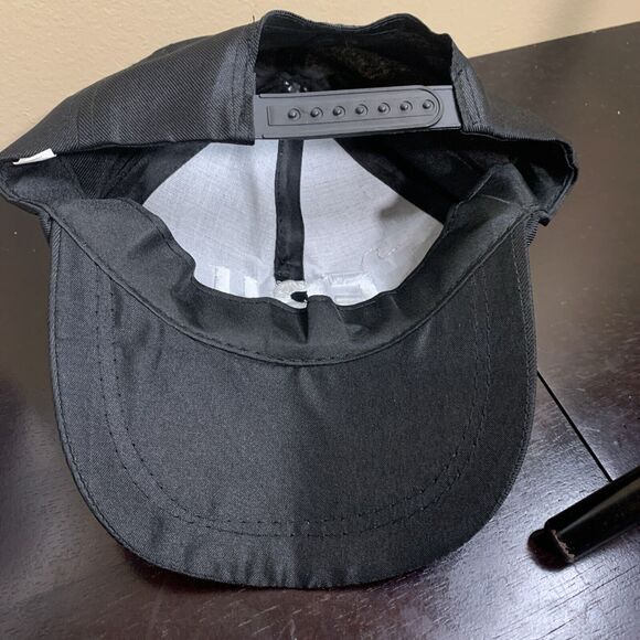FBII Alarm Systems Hat Cap Black Adult Used Snapback Novelty Funny B5 D - Picture 6 of 7